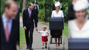Prince George Steals the Show at Princess Charlotte’s Christening