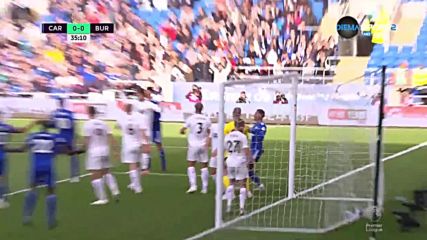 Кардиф - Бърнли 0:0 /първо полувреме/