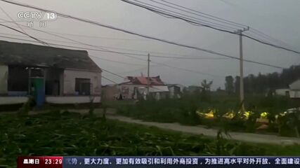 Торнадо в Китай уби най-малко двама души (ВИДЕО)
