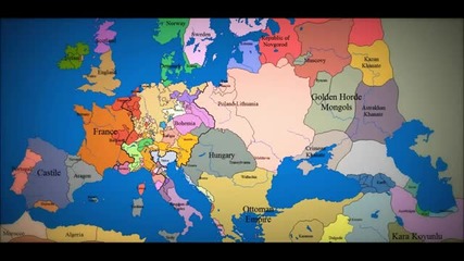 Цялата история на Европа визуално