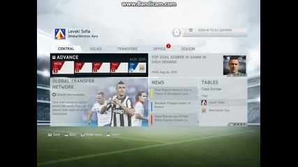 Fifa 14 Manager mode Левски Сф. - Сезон 3 еп. 2