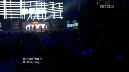 [14] Shinee - Replay + Love like Oxygen + Hello + Rdd @ Music Bank in Paris (18.02.2012)