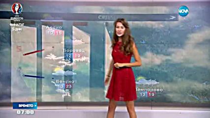 Прогноза за времето (05.07.2016 - сутрешна)