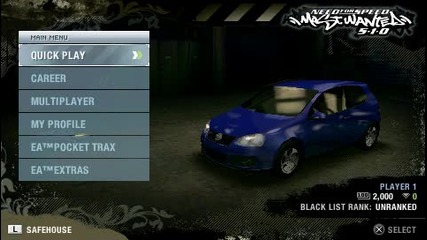 Need For Speed: Most Wanted - Psp Gameplay !