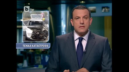 Тежка катастрофа - Челен сблъсък на пътя София - Варна
