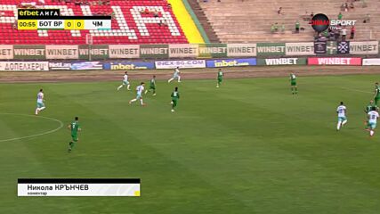 Ботев Враца - Черно море 0:0 /първо полувреме/