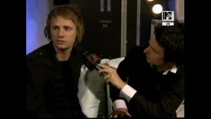 Muse @ Mtv EMAs 2006 - Afterparty Interview