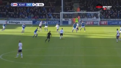 Питърбъро - Болтън 1:0, Първа Лига, 17-и кръг