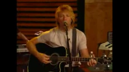 Bon Jovi Someday I ll Be Saturday Night Live Acoustic Version December 3, 2002 Aol Music Sessions 