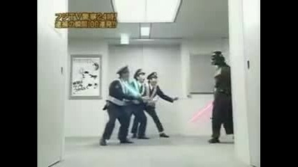 Darth Vader vs. Japanese Police 