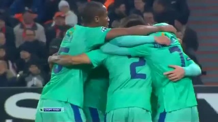 Shakhtar Donetsk vs Barcelona (0 - 1) - 12 04 11 