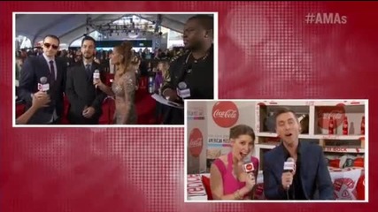 Carly Rae Jepsen - Red Carpet Interview - Ama 2012