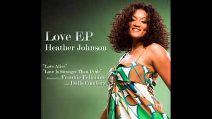 Heather Johnson - Love Alive (feliciano New Dark Mix)