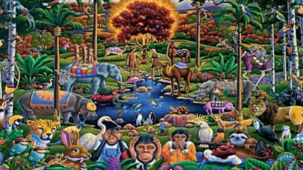 Поглед към животинския свят ... (puzzle Art)