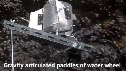 Newly patented Pontoon module of gravity hydrokinetic power plant at horizontal slowspeed water flow