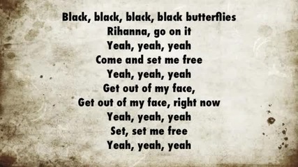 Rihanna - Black Butterflies