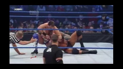 Wwe friday night smackdown 28.01.2011 The Miz & Dolph Ziggler vs Randy Orton & Edge 