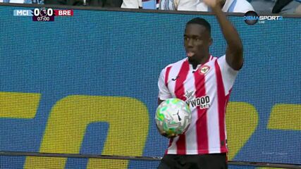 Manchester City vs. Brentford - 1st Half Highlights
