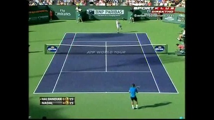 Nadal vs Nalbandian - Indian Wells 2012