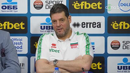 Пресконференция на новия селекционер на българския национален отбор по волейбол Пламен Константинов