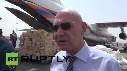Yemen: Two Russian aircraft arrive in Sanaa with humanitarian aid