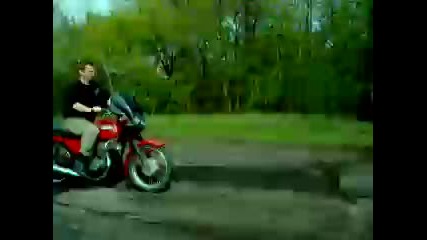 jawa Cezet 350 burnout 