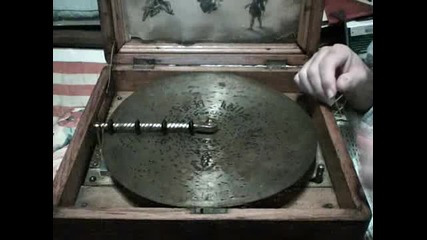 Музикална Кутия - Regina Disk Music Box - Christmas tunes 