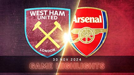 West Ham United vs. Arsenal - Condensed Game