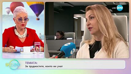 Ива Дойчинова за трудностите, които ни учат - „На кафе” (13.02.2023)