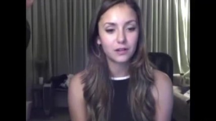Nina Dobrev Stageit live chat on July 21, 2014