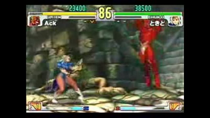 Sf3 Ack (urien) Vs Tokido (chun Li) & Boss (yun) 01 06 2007.flv