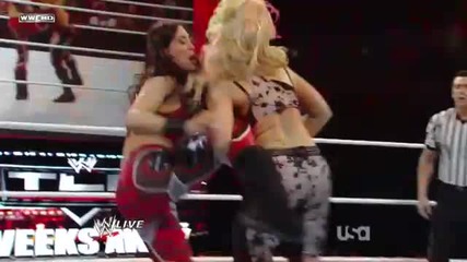 Wwe Raw Natalya vs Melina 