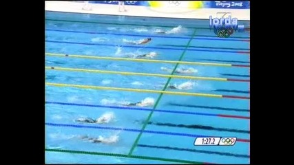 Победа за Китай 200м. Butterfly жени - Олимпийски игри Пекин 2008