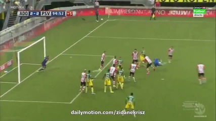 Датски вратар с изумителен гол с пета в холандското първенство !