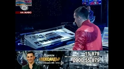 Music Idol 3 - Концерт на застрашените - Александър Тарабунаов 05.05.09