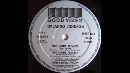 Orlando Johnson - One Night Pleaser (club Mix) 1985