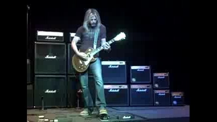 Whitesnake Doug Aldrich Demos Marshalls New Mg Amps at Namm 2009 (part 2) 