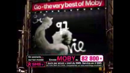 Publicite Moby Go - The Very Best Of