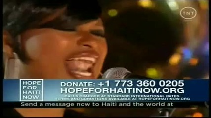Hope for Haiti Now - Jennifer Hudson - Let It Be - (live on Telethom 2010) Hd 