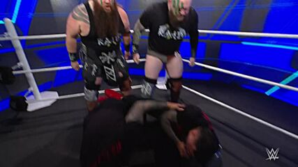 The Viking Raiders brawl with The Usos backstage: SmackDown, Feb. 25, 2022