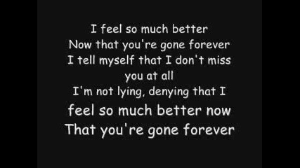 Three Days Grace - Gone Forever [ lyrics ]