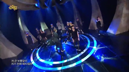 Exo - Intro + Wolf @ M B C Music core - Comeback Stage [ 01.06.2013 ] H D