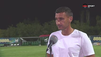 Светльо Петров след загубата на Етър от Пирин