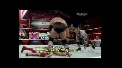Wwe raw 08.11.2010 Team Orton vs Team Barrett 