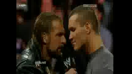 Raw.03/02/09. Randy Orton & Tripleh
