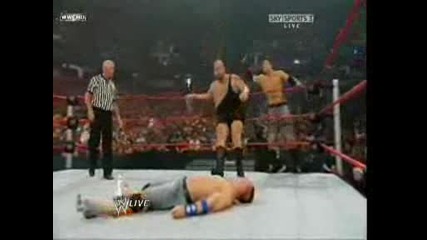 Wwe Raw 01.06.09 - John Cena & Chavo Guerrero vs The Miz & Big Show
