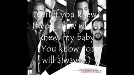 Backstreet Boys - If You Knew What I Knew