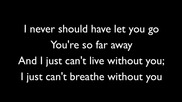 • New 2011 • Simple Plan - Never Should Have Let You Go - Lyrics / H D