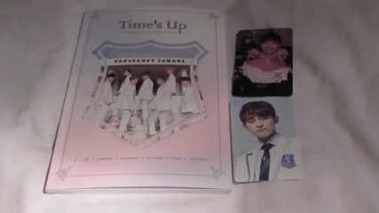 Unboxing Top Secret(дебют) – Time’s Up (1 Mini Album-040117)