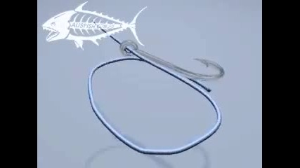 How to Tie a Common Snell Fishing Knot 